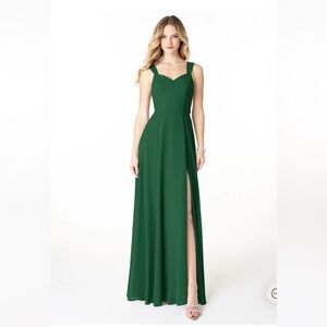 Azazie Dark Green Julie dress